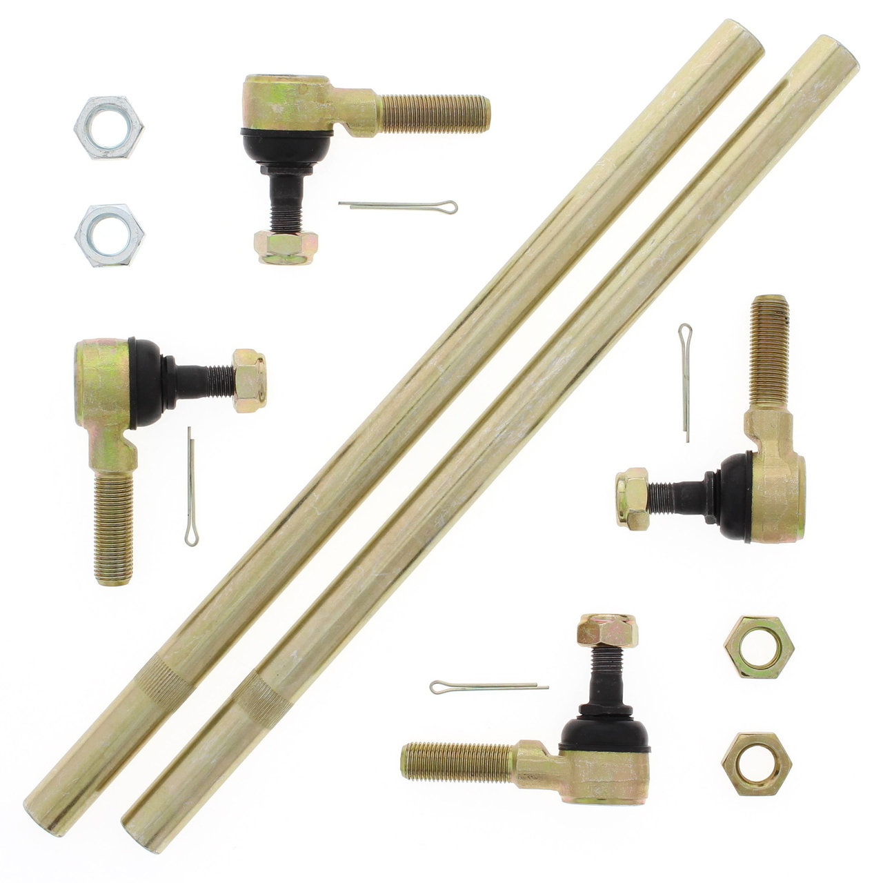 Tie Rod End Kit For Suzuki Quadsport Z400 LTZ400 (2005-2008) - Replaces OEM 51260-21G00, Includes 2 Tie Rods & 4 Ends